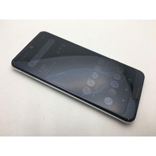 シャープ(SHARP)のSIMフリー美品au AQUOS R2 SHV42 ブラック207(スマートフォン本体)