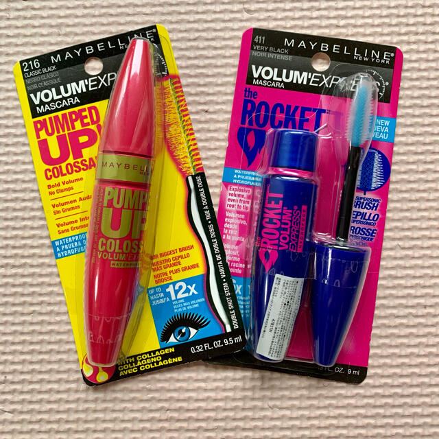 MAYBELLINE(メイベリン)のメイベリン ボリュームエクスプレスマスカラ 2点 コスメ/美容のベースメイク/化粧品(マスカラ)の商品写真