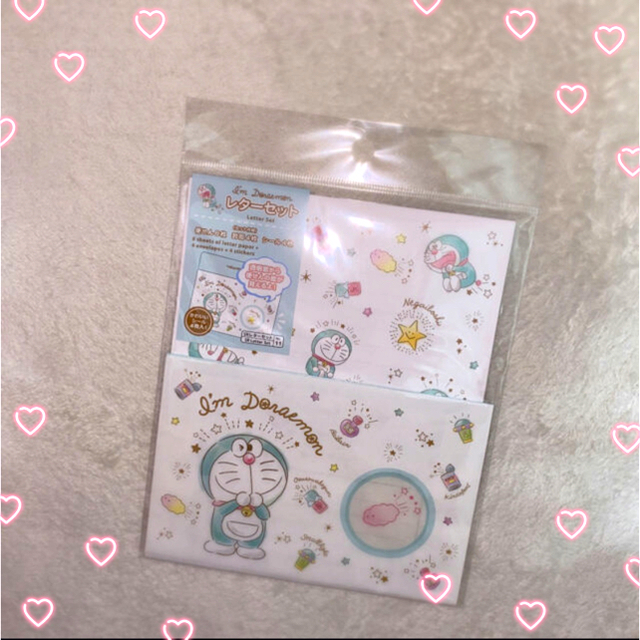 ドラえもん★レターセット エンタメ/ホビーのおもちゃ/ぬいぐるみ(キャラクターグッズ)の商品写真