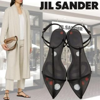 ジルサンダー(Jil Sander)の♡様専用2021ss ポインテッドトゥフラットサンダル　jilsander(サンダル)