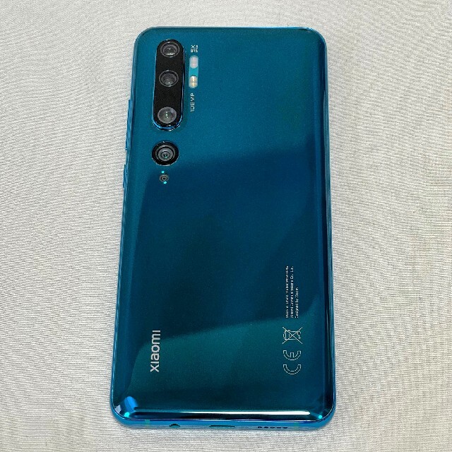 Xiaomi Mi Note 10 Pro オーロラグリーン SIMフリー 1