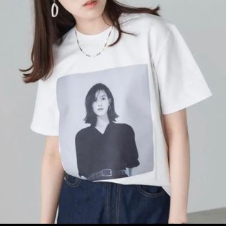 チャコ(Chaco)の*EVERSINCE 夏Tシャツ　レディライク　フォトグラフ　半袖　オフホワイト(Tシャツ(半袖/袖なし))