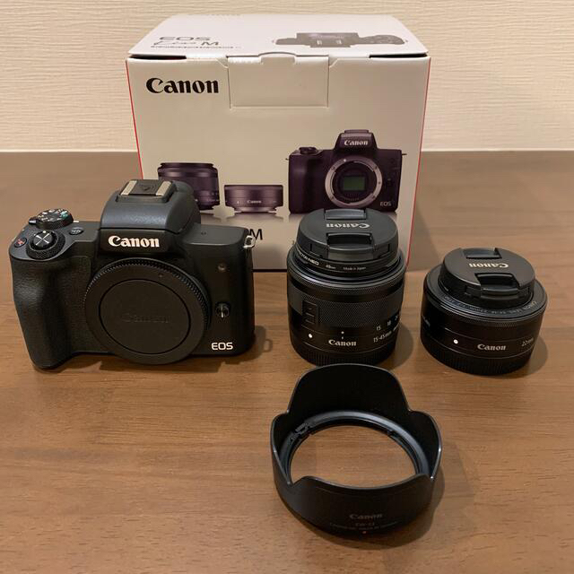 Canon EOS kiss M ダブルレンズキット