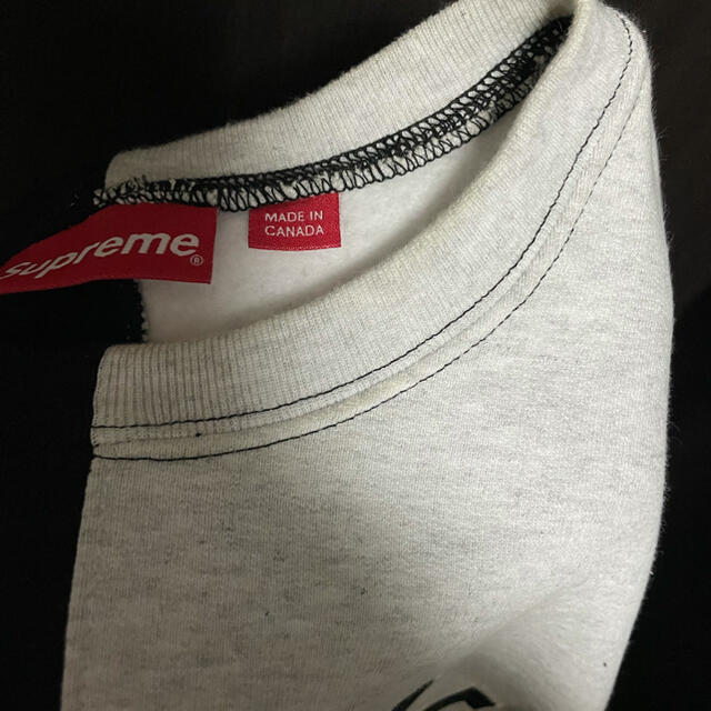 Supreme(シュプリーム)のsupreme split crewneck メンズのトップス(スウェット)の商品写真