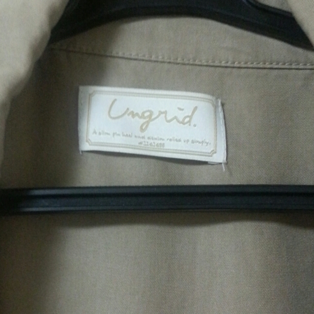 Ungrid(アングリッド)のルーズトレンチSSungrid レディースのジャケット/アウター(トレンチコート)の商品写真