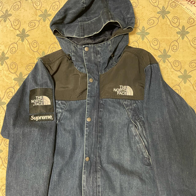 Supreme The North Face デニム　マウンテンパーカー