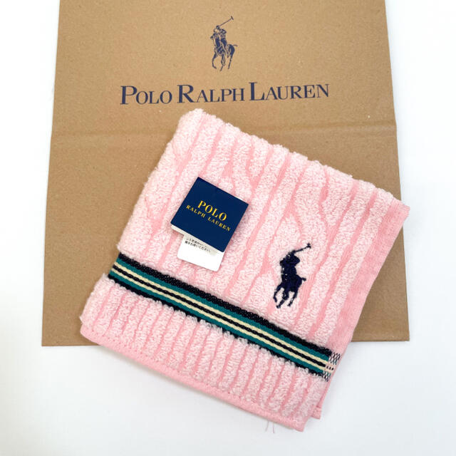POLO RALPH LAUREN(ポロラルフローレン)のPOLO RALPH LAUREN タオルハンカチ レディースのファッション小物(ハンカチ)の商品写真