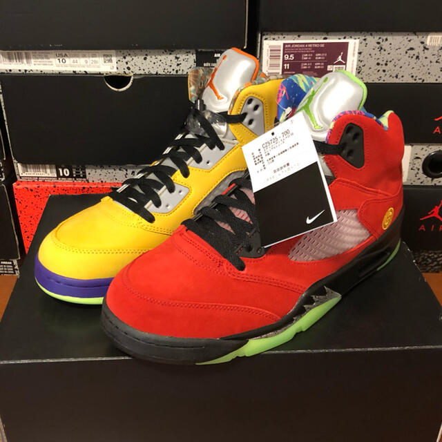 NIKE AIR JORDAN 5 what the 28スニーカー