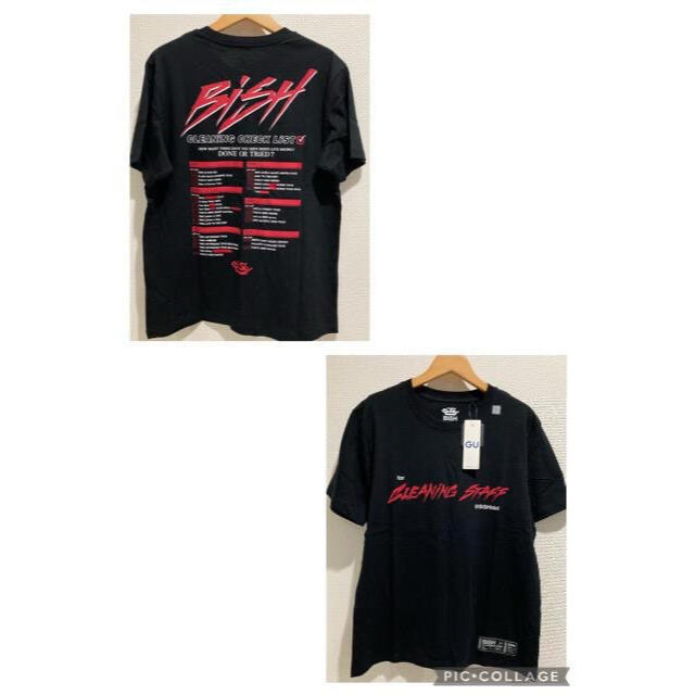 GU(ジーユー)の新品タグ付 GU ジーユー グラフィックT BiSH 3 半袖 tシャツ  メンズのトップス(Tシャツ/カットソー(半袖/袖なし))の商品写真
