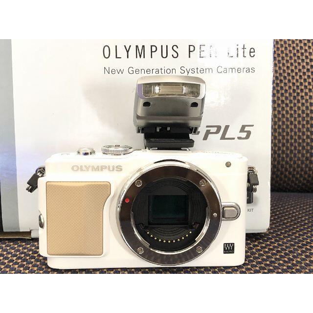 1361 新品のように綺麗！ Olympus E-PL5 ボディ 現状特価品! 7