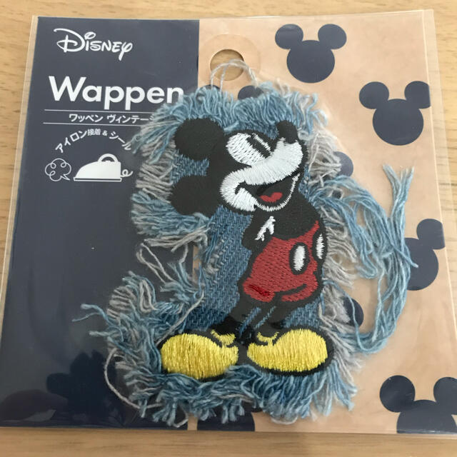 Disney(ディズニー)のミッキー ワッペン エンタメ/ホビーのフィギュア(ゲームキャラクター)の商品写真