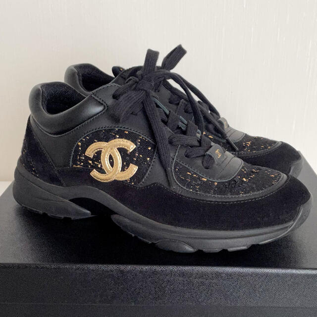 定形外発送送料無料商品 CHANEL シャネル ゴールド×ブラック ココ