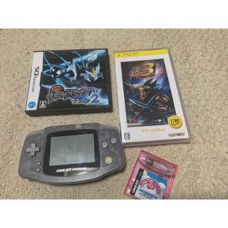 ニンテンドウ(任天堂)のgame boy advance ポケモン　モンスターハンター(携帯用ゲームソフト)