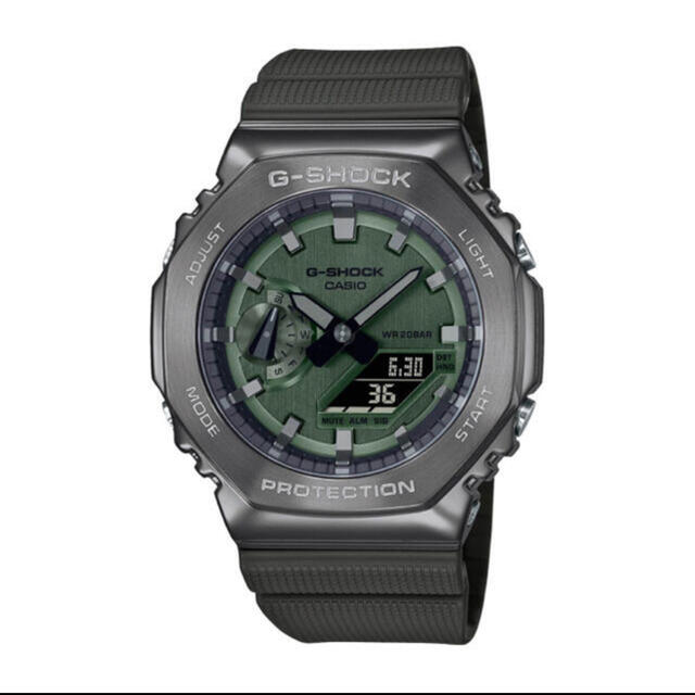 G-SHOCK(ジーショック)のG-SHOCK GM-2100B-3AJF グリーン　限定モデル メンズの時計(腕時計(アナログ))の商品写真