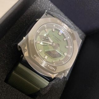 ジーショック(G-SHOCK)のG-SHOCK GM-2100B-3AJF グリーン　限定モデル(腕時計(アナログ))