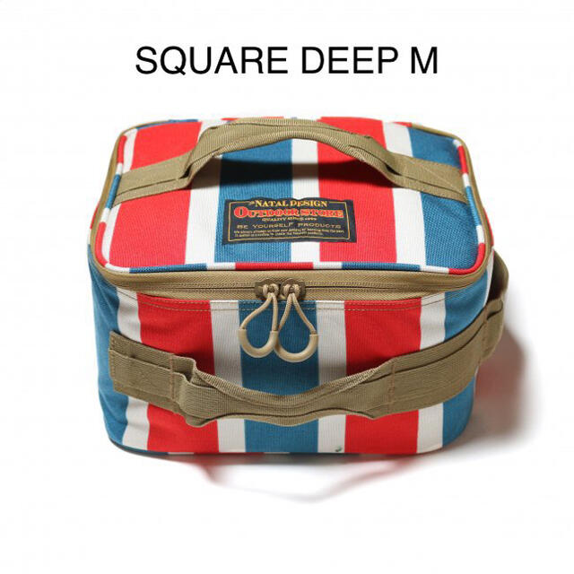 ネイタルデザイン キャンピングクッションバッグ SQUARE DEEP M ...