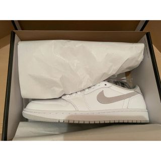 ナイキ(NIKE)のNIKE AIR JORDAN 1 LOW OG NEUTRAL GREY(スニーカー)