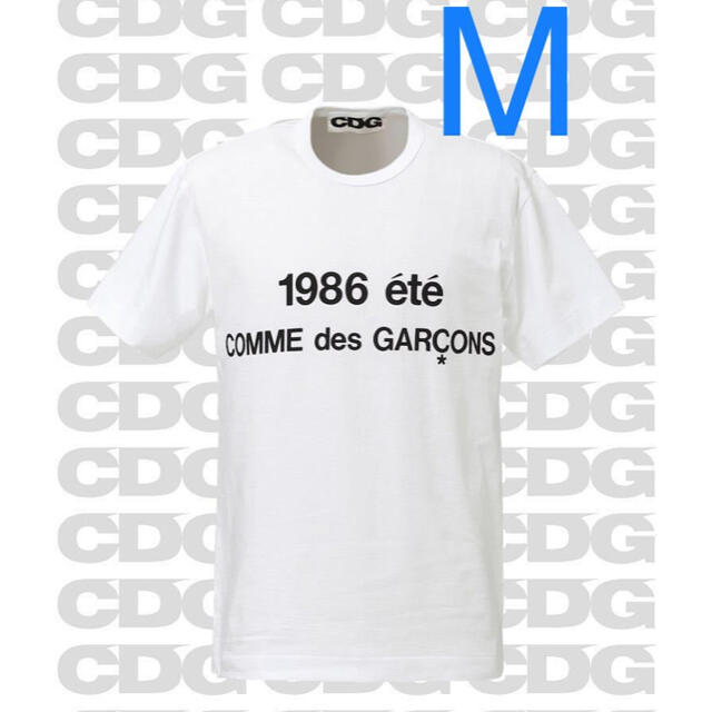 COMME des GARCONS コムデギャルソン CDG 1986 TシャツM67x50x46状態