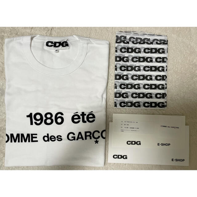 COMME des GARCONS(コムデギャルソン)のCOMME des GARCONS コムデギャルソン CDG 1986 Tシャツ メンズのトップス(Tシャツ/カットソー(半袖/袖なし))の商品写真