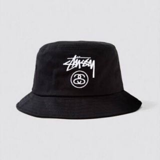 ステューシー(STUSSY)のステューシー　ハット　黒(ハット)