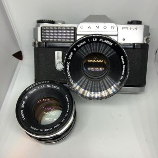 キヤノン(Canon)のキヤノン　キヤノフレックスRM おまけ付(フィルムカメラ)