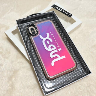 【新品未使用】エックスガール casetify iphone11 チェーン　蝶々