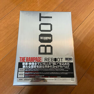 ザランページ(THE RAMPAGE)のTHE RAMPAGE アルバム　REBOOT 2CD 2DVD（初回限定版〕(ミュージック)