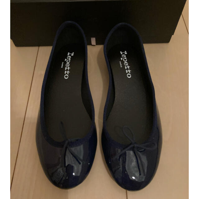 ほぼ新品✨レペット????バレエ シューズ361/2 ネイビー - バレエシューズ