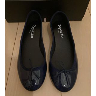 レペット(repetto)のほぼ新品✨レペット🎵バレエ シューズ361/2 ネイビー(バレエシューズ)