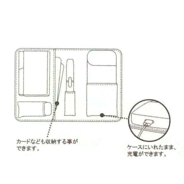 ラス1！ミリタリー風デザインのIQOSケース　カーキ メンズのファッション小物(タバコグッズ)の商品写真