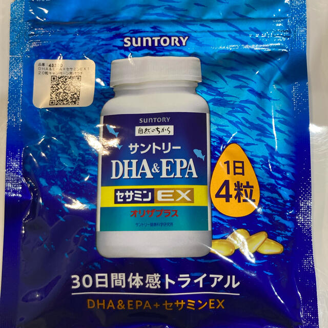 サントリー(サントリー)のSuntory DHA & EPA 自然のちから　 食品/飲料/酒の健康食品(その他)の商品写真