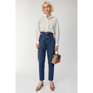 マウジー(moussy)のmoussy HIGH WAIST TAPERED 23インチ(デニム/ジーンズ)