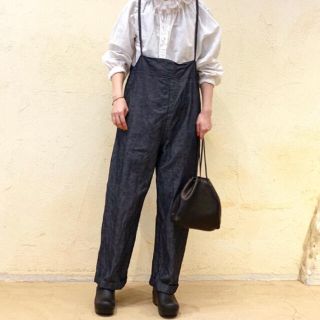 nest robe【UpcycleLino】ダンガリー サロペット