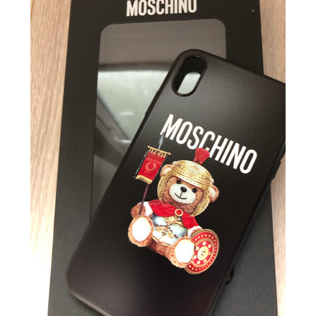 MOSCHINO モスキーノ iPhoneⅩs MAX ケース-me.com.kw