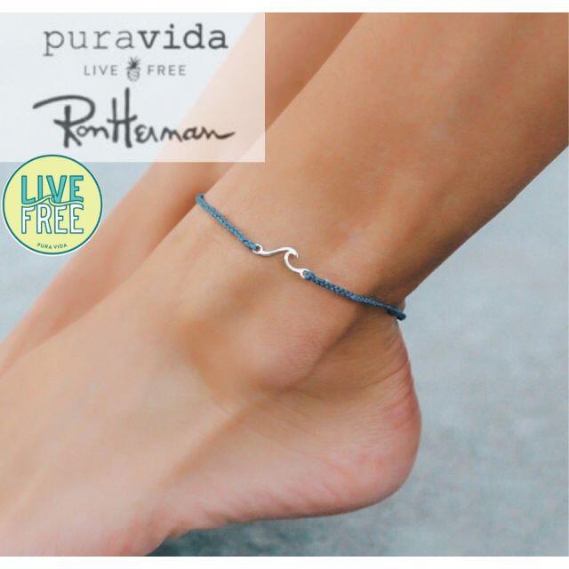 Ron Herman(ロンハーマン)のRonHerman★ベッカム愛用のPura Vida アンクレット★日本未発売  レディースのアクセサリー(アンクレット)の商品写真