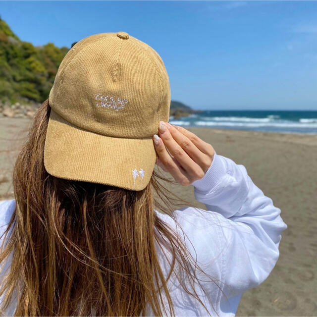 STANDARD CALIFORNIA(スタンダードカリフォルニア)の西海岸スタイル☆LUSSO SURF パームツリー刺繍キャップ　帽子　RVCA メンズの帽子(キャップ)の商品写真