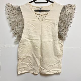 マルーク(maarook)の1回着用のみ‼︎ほぼ新品♡maarook マルーク ドットチュール トップス M(Tシャツ/カットソー)