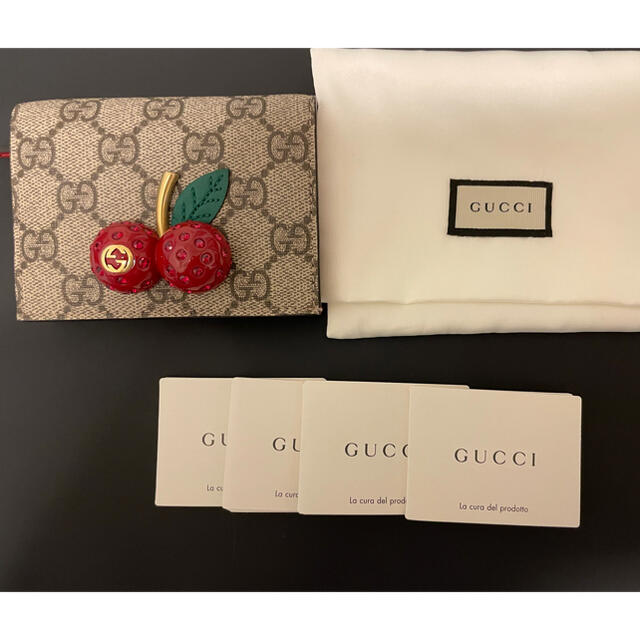 豪華 - Gucci お値下げしました！財布GUCCI 正規品 さくらんぼ 財布