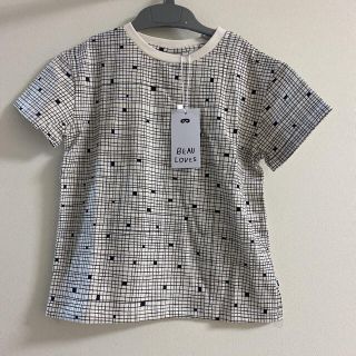 キャラメルベビー&チャイルド(Caramel baby&child )のBEAULOVES 4〜5y☺︎チェック柄Tシャツ　ボボ、タイニー好きに(Tシャツ/カットソー)