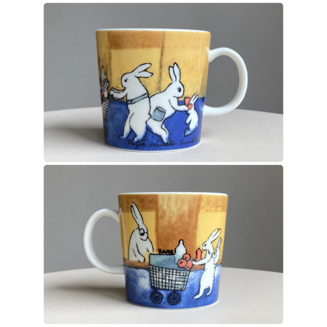 Mother Rabbit 2003年 ヘルヤ マグカップ アラビア マグ 1Iittala