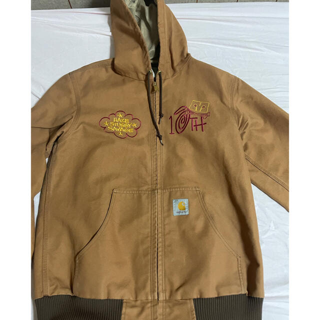 STÜSSY ×carhartt×HAZE トリプルコラボ　フードジャケット