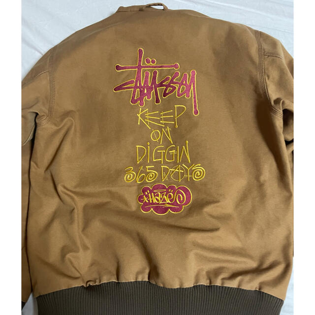 STUSSY - STÜSSY ×carhartt×HAZE トリプルコラボ フード STUSSY - STÜSSY ×carhartt×HAZE トリプルコラボ フード