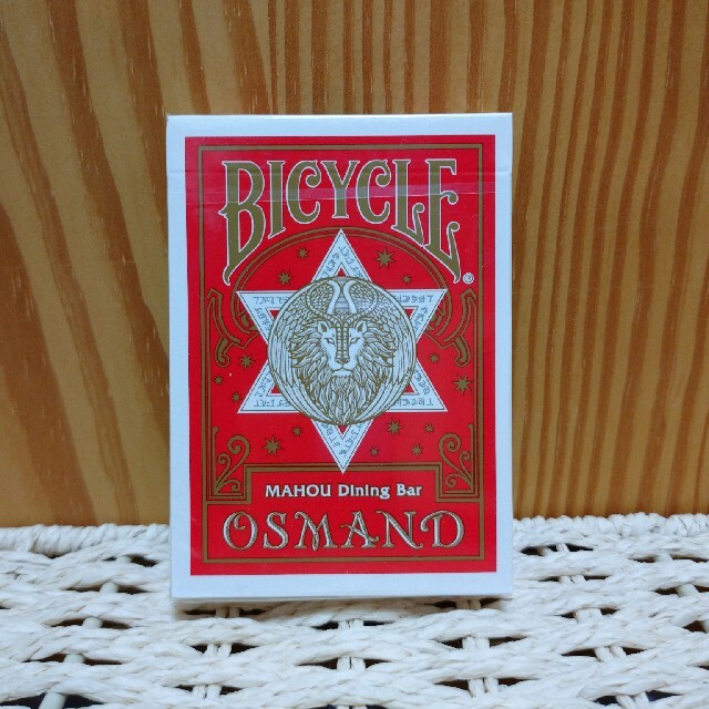 【新品未使用・未開封】BICYCLE OSMAND V2・オズマンド 赤