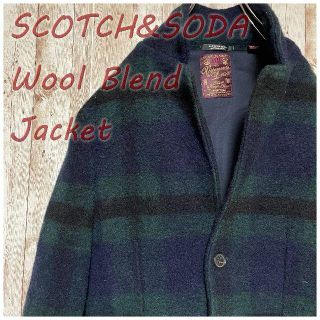 スコッチアンドソーダ(SCOTCH & SODA)のSCOTCH & SODA ウール混 ジャケット イタリア製(その他)