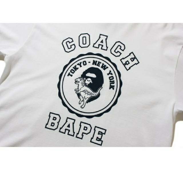 Tシャツ/カットソー(半袖/袖なし)新品 BAPE X COACH tee black XLサイズ