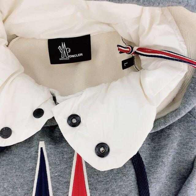 MONCLER(モンクレール)の【MONCLER】新品タグ付き◇ダウンレイヤーパーカー◇Lサイズ◇正規品 メンズのトップス(パーカー)の商品写真