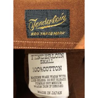 TENDERLOIN - キムタク着 テンダーロイン シャモアクロスシャツ