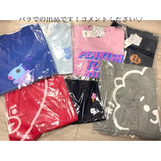 ボウダンショウネンダン(防弾少年団(BTS))のBT21 ユニクロ コラボ Tシャツ(Tシャツ(半袖/袖なし))