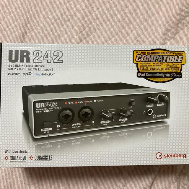 steinberg オーディオインターフェース UR242×4 期間限定キャンペーン