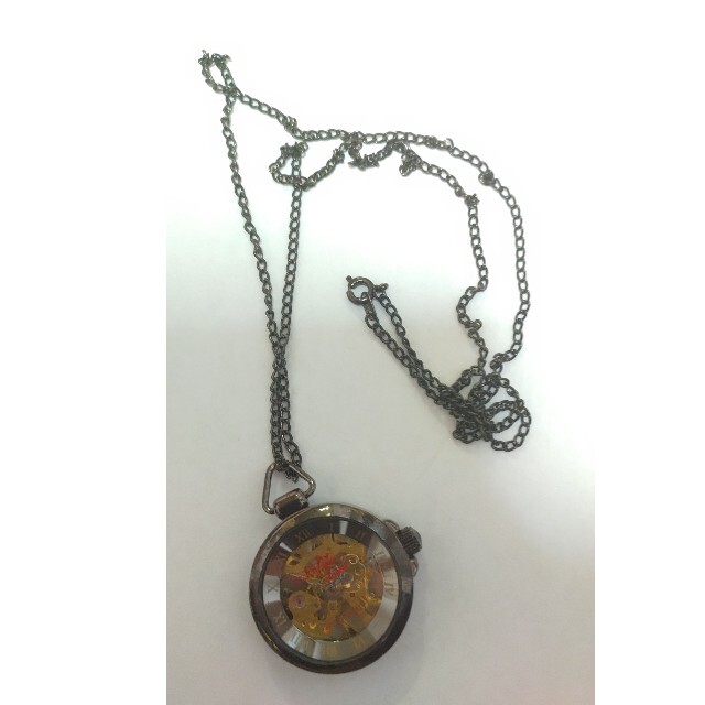 ネックレス時計 レディースのファッション小物(腕時計)の商品写真